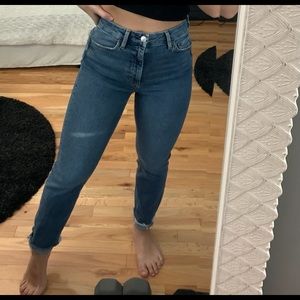Slim high waist ankle length H&M jeans